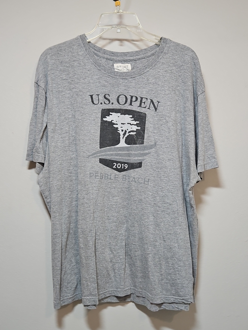 XL U.S. Open 2019 Pebble Beach Gray Men's T-Shirt